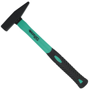 Image WESTCOTT Schlosserhammer, 300 g, grün/schwarz, Länge: 305 mm