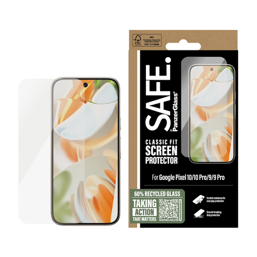 Image PANZERGLASS SAFE. Displayschutz Google Pixel 10 / 10 Pro / 9 / 9 Pro - Classic 
