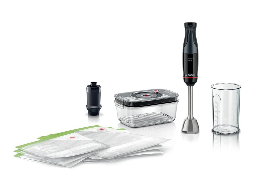 Image BOSCH MSM4B6V2 Stabmixer ErgoMaster Serie 4 1000W, schwarz