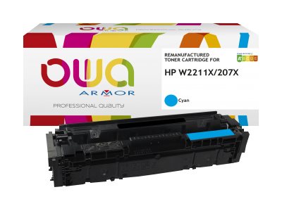 Image ARMOR OWA Toner komp. HP W2211X cyan 2.450 Seiten - Tonereinheit