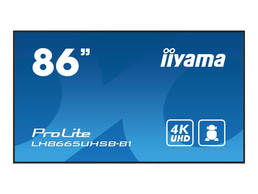 Image IIYAMA LH8665UHSB-B1 218,44cm (86")