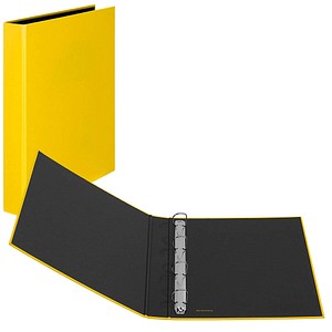 Image VELOFLEX Basic Ringbuch 4-Ringe gelb 3,5 cm DIN A4