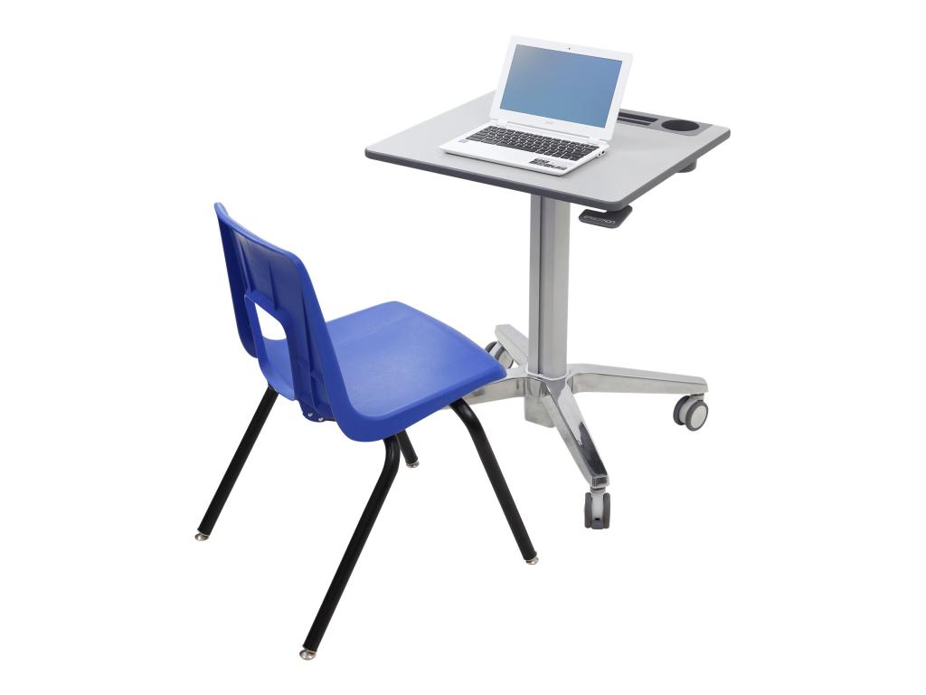Image ERGOTRON LearnFit Sit-Stand Schreibtisch max. 7kg. Anhebung bis 40cm