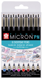 Image SAKURA Fineliner Pigma Micron PN, 8er Set