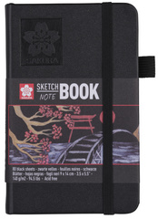 Image SAKURA Skizzenbuch/Notizbuch, 210 x 297 mm, schwarz