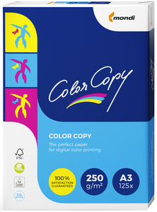 Image mondi Multifunktionspapier Color Copy, A3, 250 g/qm, weiß