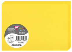 Image Pollen by Clairefontaine Doppelkarte C6, sonne