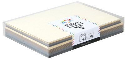 Image Pollen by Clairefontaine Karten-Set, Sortierung Casual