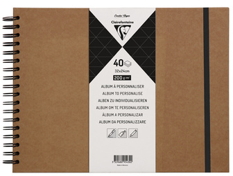 Image Pollen by Clairefontaine Spiral-Skizzenbuch, 210 x 160 mm