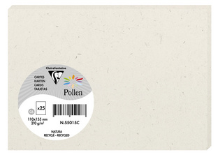 Image Pollen by Clairefontaine Karte C6, Natura