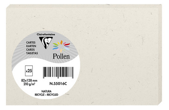 Image Pollen by Clairefontaine Karte 82 x 128 mm, Natura