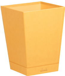 Image RHODIA Papierkorb, aus Kunstleder, orange (8017066)
