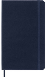 Image MOLESKINE Notizbuch, L/A5, blanko, Hardcover, blau