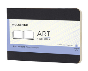 Image MOLESKINE Skizzenalbum, P/A6, 120g/qm, Karton, schwarz