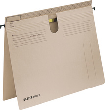 Image LEITZ SERIE 18 Hängehefter, Manilakarton 250 g/qm, grau - für den Markt: D / L 