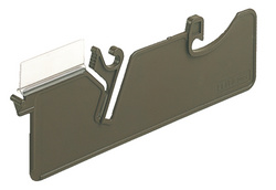 Image LEITZ Pendelleitkarte, für Pendelregistratur DIN A4, braun, mit integriertem Fe