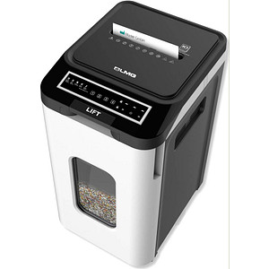 Image LMG AUTO350P4 Aktenvernichter mit Partikelschnitt P-4 4 x 12 mm 350 Blatt weiß