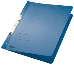 Image LEITZ Schlitzhefter, DIN A4, Manilakarton, blau 250 g-qm, Fassungsvermögen: 170