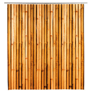 Image WENKO Duschvorhang Bambusa Motiv 180,0 x 200,0 cm