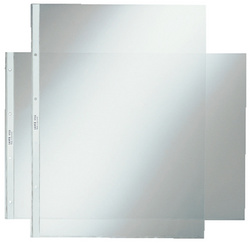 Image LEITZ Prospekthülle, A3 quer, PP, genarbt, 0,12 mm oben offen, auf DIN A4 gefal