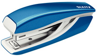 Image LEITZ Heftgerät Mini Nexxt 5528, blau-metallic Heftleistung: 10 Blatt, Einleget