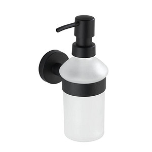 Image WENKO Seifenspender Bosio 24235100 schwarz, matt Edelstahl 200,0 ml