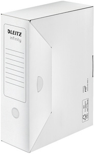 Image LEITZ Archiv-Schachtel Infinity, weiß, säurefrei, (B)100 mm