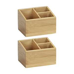 Image 2 WENKO Terra Ordnungsboxen braun 12,0 x 9,0 x 8,5 cm