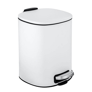 Image WENKO Alassio Mülleimer 5,0 l weiß