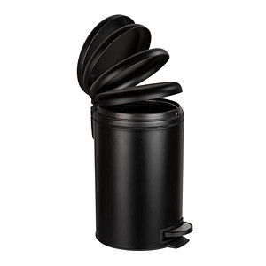 Image WENKO Leman Mülleimer 12,0 l schwarz