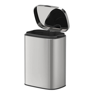 Image WENKO Sare Kosmetikeimer Wandmontage 5,0 l silber, glänzend