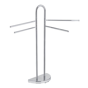 Image WENKO Handtuchständer silber