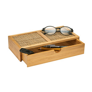 Image WENKO Allegre Aufbewahrungsboxen braun 28,0 x 14,0 x 6,0 cm