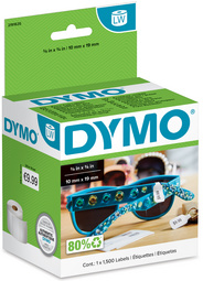 Image DYMO LabelWriter-Schmuck-Etiketten, 10 x 19 mm, weiß