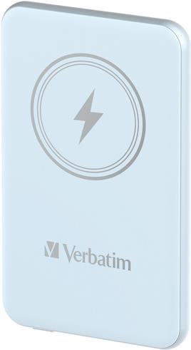 Image VERBATIM Charge´n´Go Magnetic Wireless Power Bank 5000 Blue