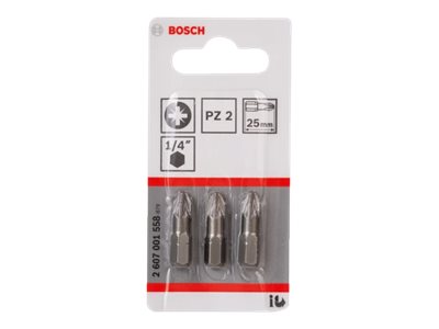 Image BOSCH Kreuzschlitz-Bit PZ 2 Bosch C 6.3 3 St.