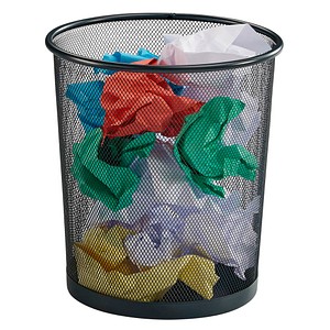 Image Zeller Meshline Papierkorb 12,0 l anthrazit