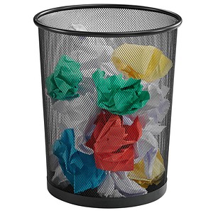 Image Zeller Meshline Papierkorb 17,5 l anthrazit