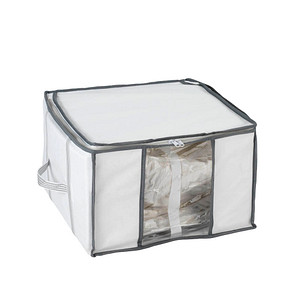 Image WENKO Soft Box S Vakuum-Unterbettkommode perlweiß/grau 40,0 x 25,0 x 42,0 cm