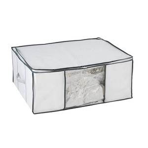 Image WENKO Soft Box L Vakuum-Unterbettkommode perlweiß/grau 65,0 x 25,0 x 50,0 cm