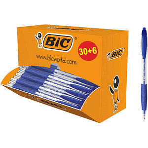 Image BIC Kugelschreiber ATLANTIS Classic blau Schreibfarbe blau, 36 St.