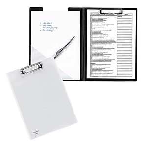 Image FolderSys Klemmbrettmappe 80004-04 DIN A4 transparent Kunststoff