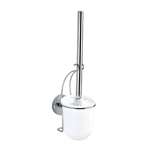 Image WENKO WC-Garnitur Milazzo silber, weiß Metall