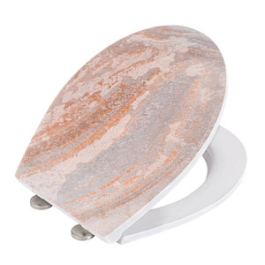 Image WENKO WC-Sitz mit Absenkautomatik Canyon braun