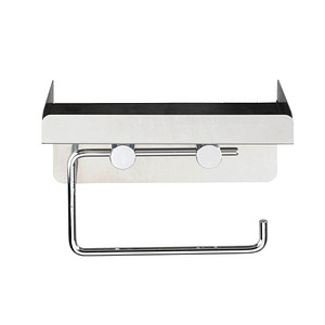 Image WENKO Toilettenpapierhalter 2in1 silber