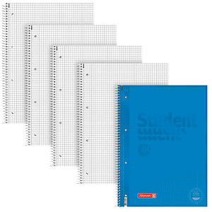Image 5 BRUNNEN Collegeblöcke Student Lineatur 28 kariert DIN A4 Innen- und Außenrand