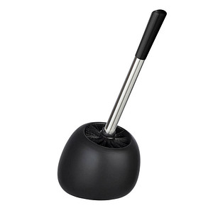Image WENKO WC-Garnitur Polaris schwarz matt Stein