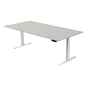 Image kerkmann Sitz-Steh-Schreibtisch Move 3, (B)2.000 mm, grau