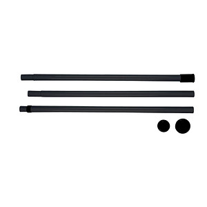 Image WENKO Teleskopstange für Garderobensystem schwarz 7,5 cm 165,0-300,0 cm