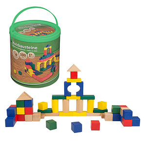 Image Idena KDT7920 Holzbausteine Bausteine